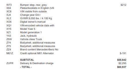 2025 Mercedes-Benz Sprinter 2500 Standard Roof I4 Diesel 144" RWD