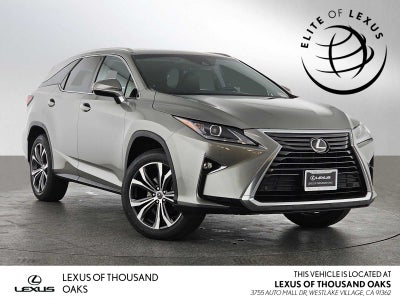 2018 Lexus RX 350L Premium RX 350L Luxury